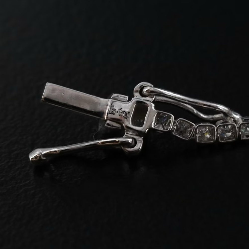 14K 1.00 CTW Lab Grown Diamond Tennis Bracelet - Picture 5 of 7